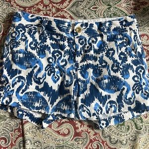 Lilly Pulitzer Callahan shorts Resort Navy Beach Bathers